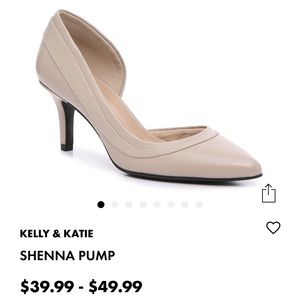 Kelly & Kate Beige Heels